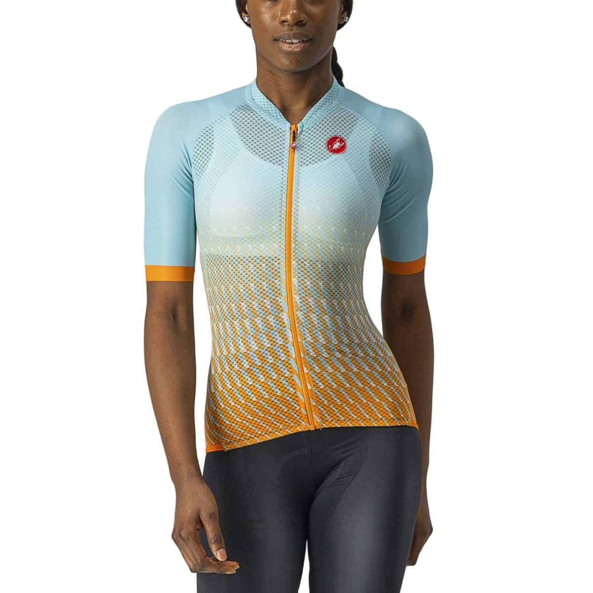 Castelli Women's Climber's 2.0 Full-Zip Short-Sleeve Cycling Jersey
