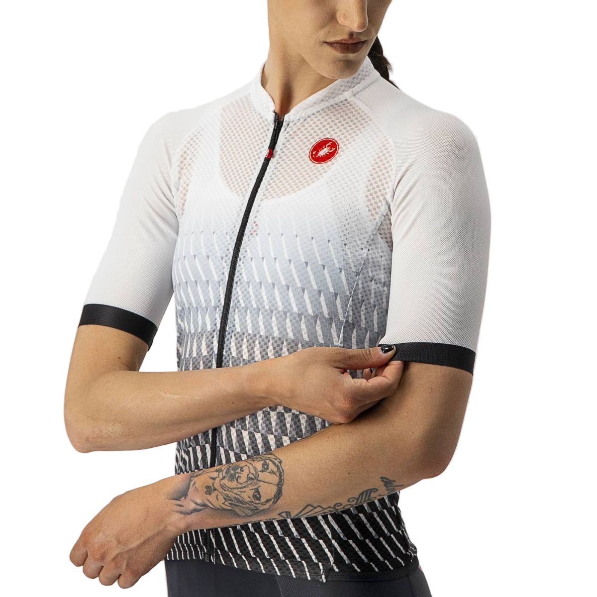Castelli Women's Climber's 2.0 Full-Zip Short-Sleeve Cycling Jersey