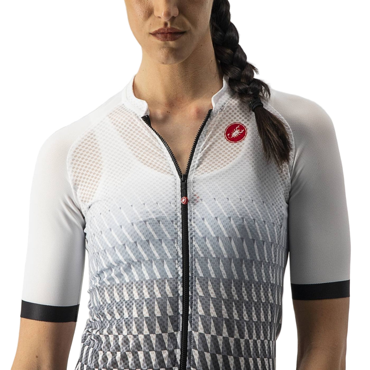 Castelli Women's Climber's 2.0 Full-Zip Short-Sleeve Cycling Jersey