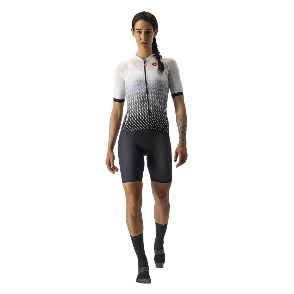 Castelli Women's Climber's 2.0 Full-Zip Short-Sleeve Cycling Jersey