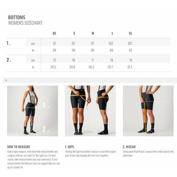 Castelli Women's Velocissima 2 Cycling Bib Short