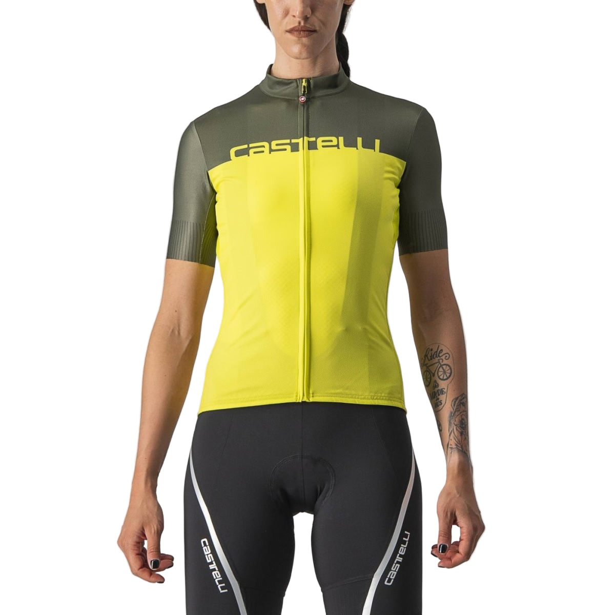 Castelli Women's Velocissima Short Sleeve Full Zipper Cycling Jersey