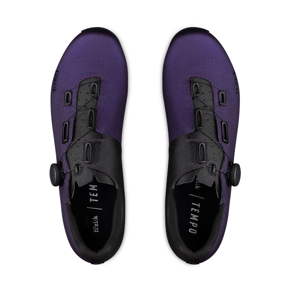 Fizik Tempo Decos Carbon Road Cycling Shoe - Aubergine