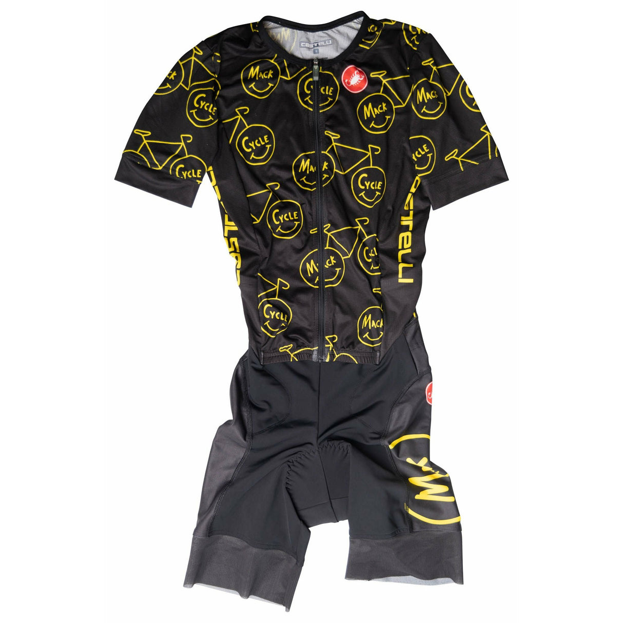 Men's Castelli Mack Cycle Free Sanremo Tri Suit - Happy Riding Collection