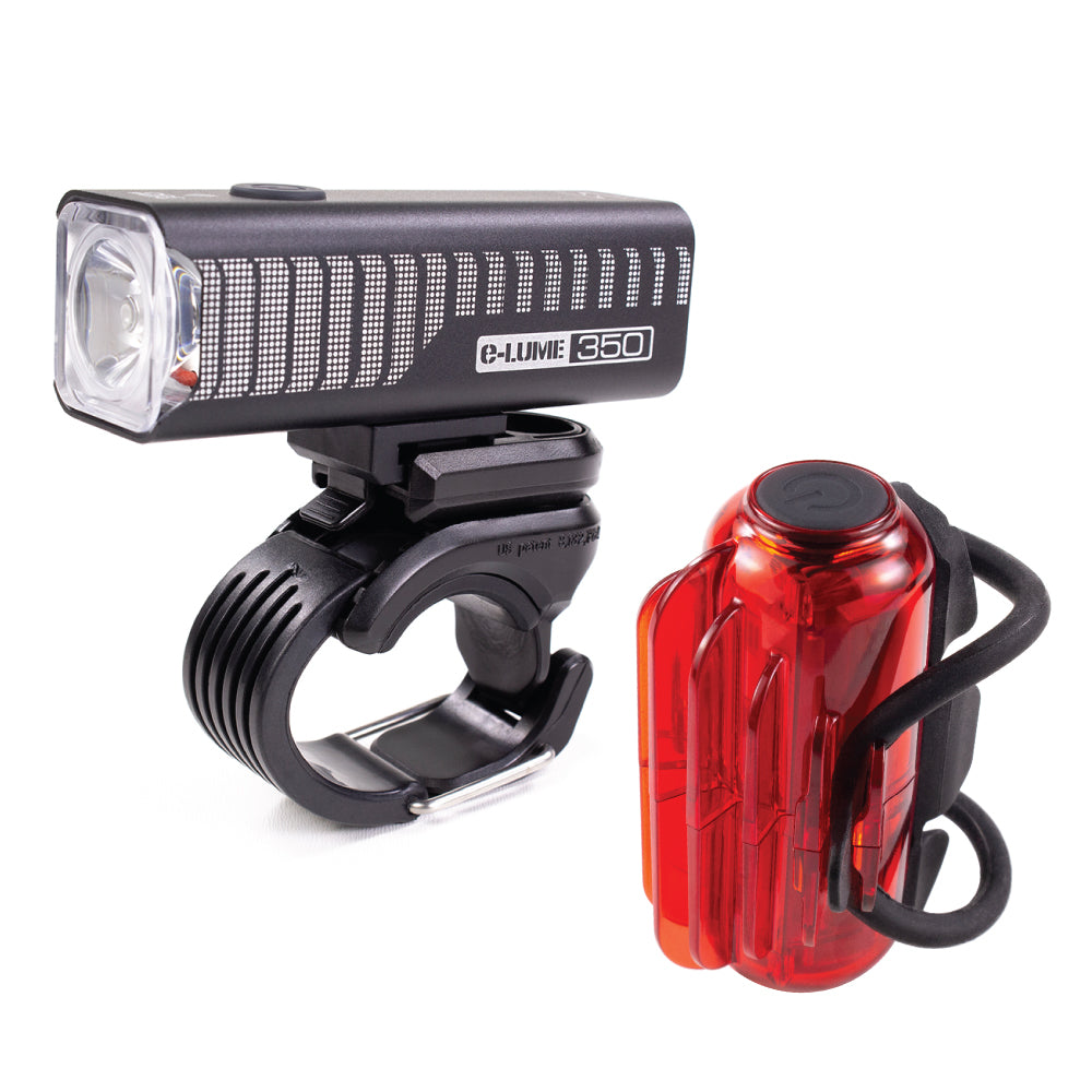 Serfas USM-350 E-Lume 350 Lumen Headlight / UTM-30 Cosmo 30 Lumen Tail Light