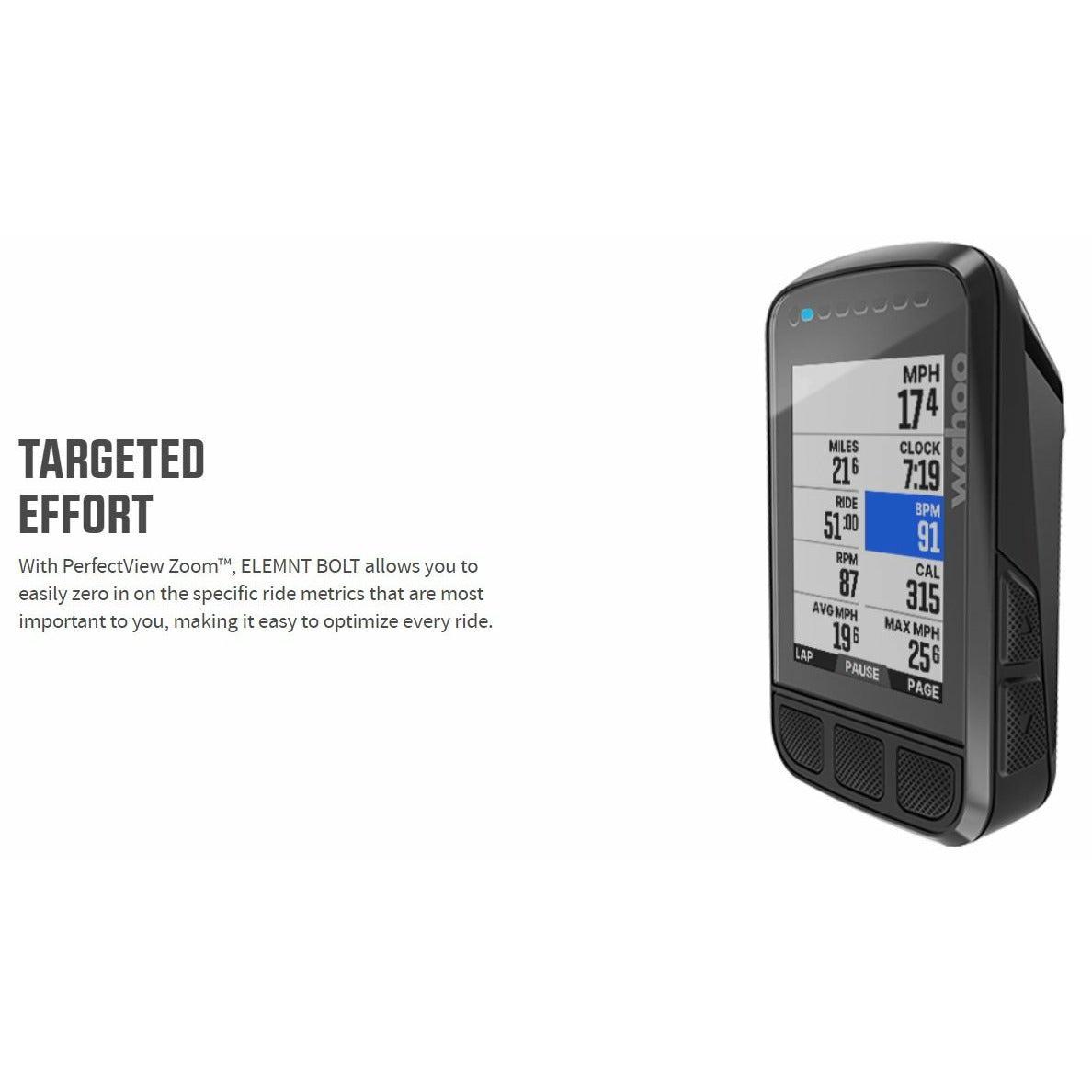 Wahoo Elemnt Bolt Cycling Computer V2