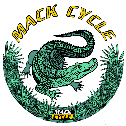 Unveiling the Alligator-Crowned Logo for the Mack Cycle Gravel Event in the Everglades 🐊