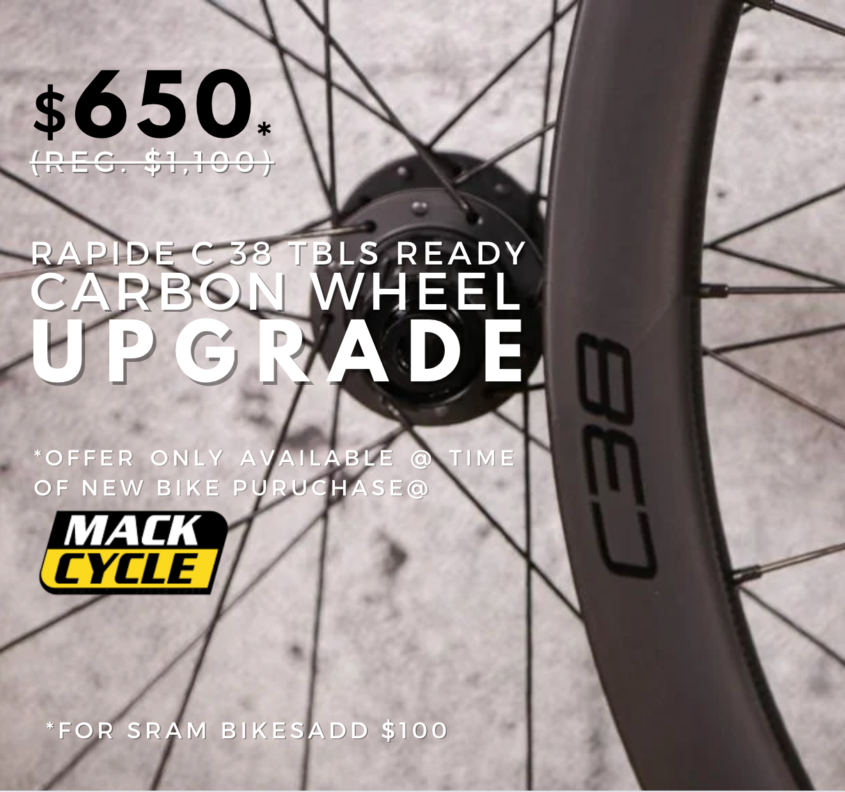 Specialized Roval Wheels, Handlebars, and Stems