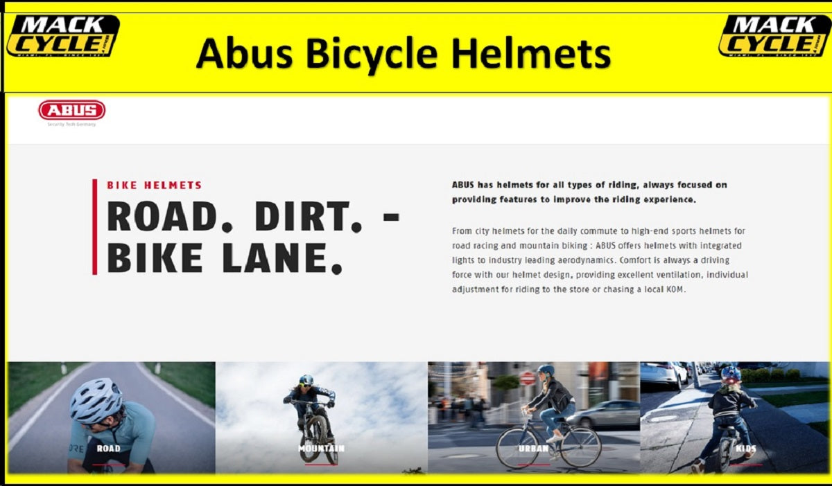 Abus Bicycle Helmets