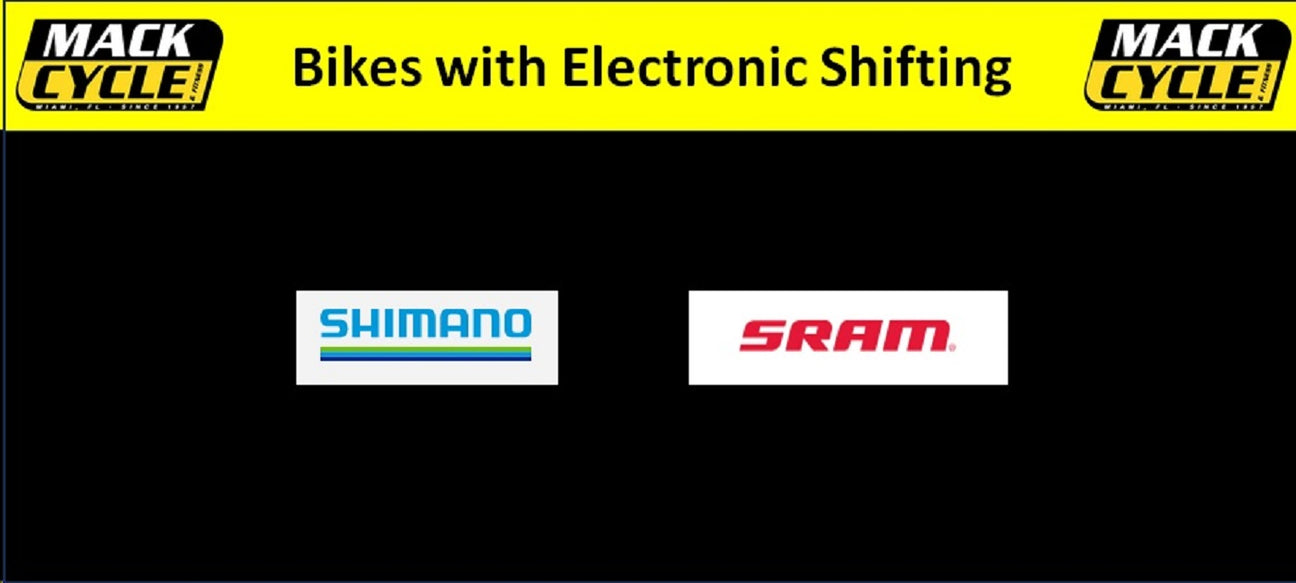 Bikes with Electronic Shifting