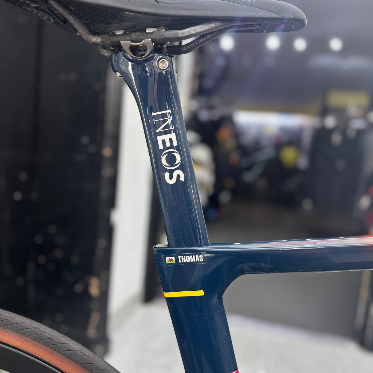 Geraint Thomas' Team INEOS Pinarello Dogma F Dura-Ace Di2 Road Bike- 56cm