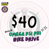 Omega Psi Phi Bicycle Toy Drive 2025