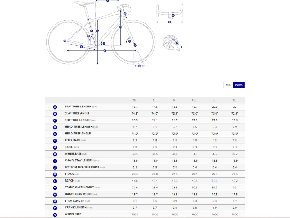 Giant TCR Advanced 2 Pro Compact Shimano 105 11 Speed Rim Brake Road Bike