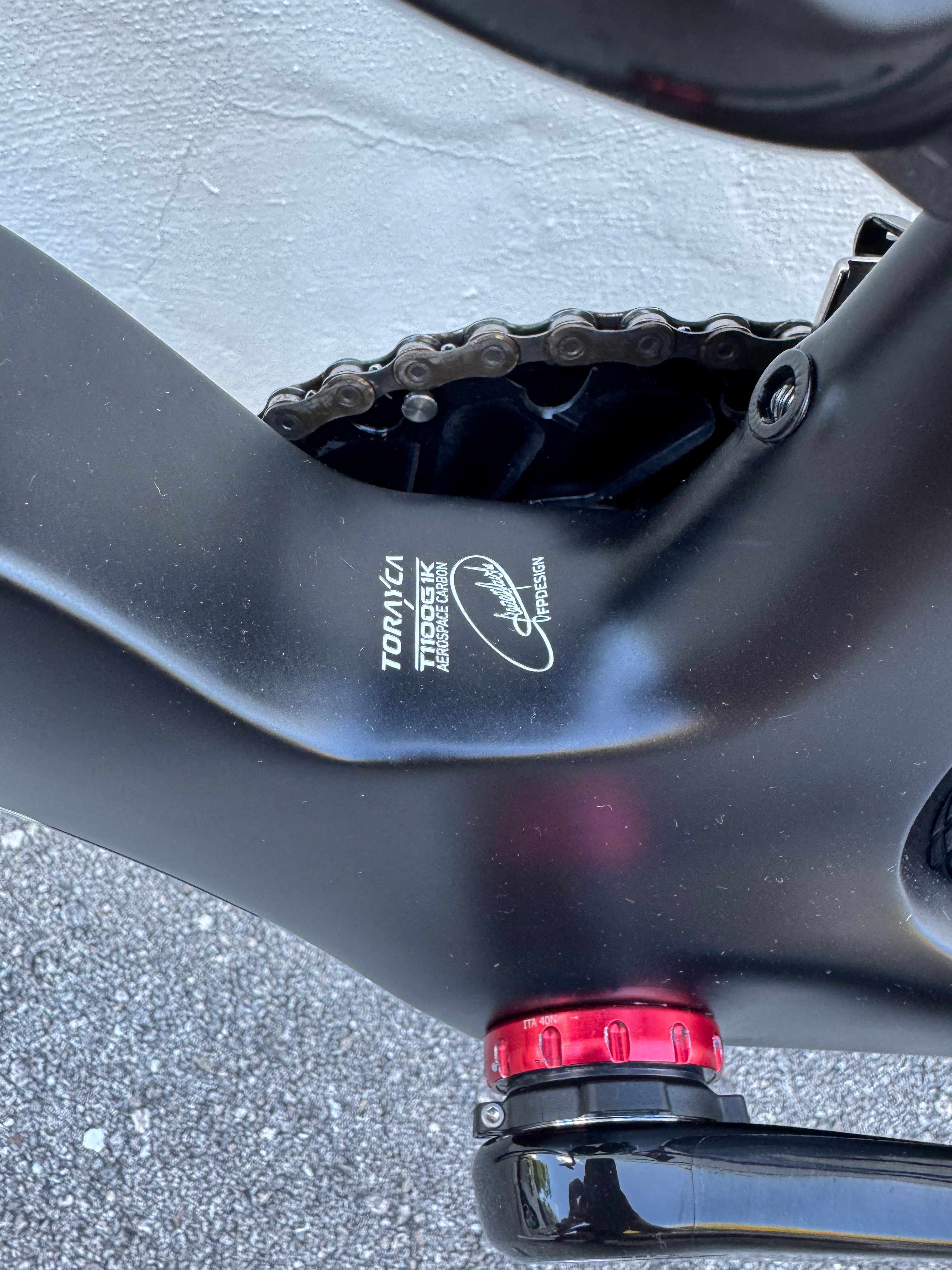 2022 Pinarello Dogma F B611 Red- DuraAce Di2- Princeton Peak 4550 - 53  Pre-Owned