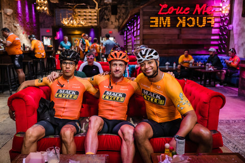 Mack Cycle x Team Hurricanes Neon Orange - Men's Cycling Jersey