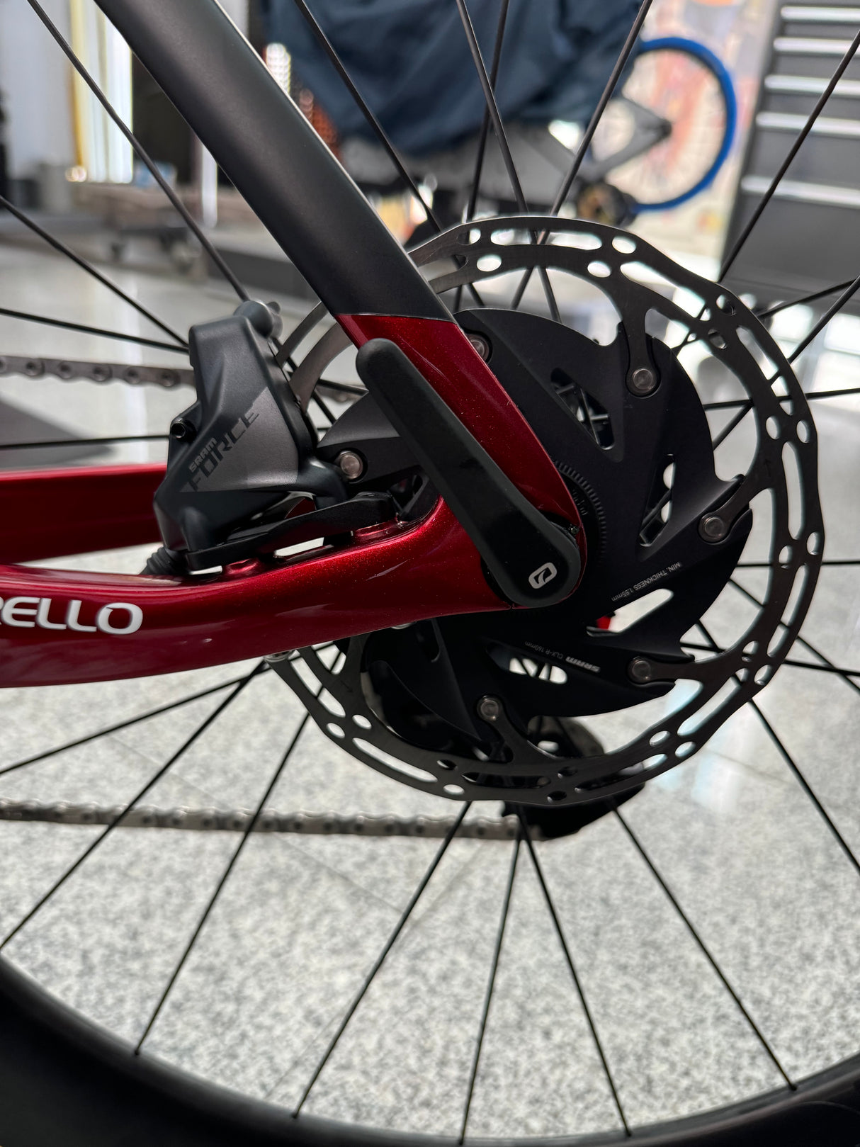Pinarello Dogma F Disc E122 Nebula Sun SRAM Force eTap 1x ENVE Road Bike Pro Build - 55cm