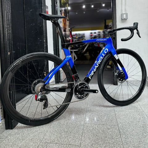 Pinarello Dogma F Disc E130 Sonic Blue SRAM RED AXS ENVE 3.4 Road Bike Custom Pro Build - 54cm