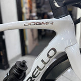 Pinarello Dogma F Dura Ace Di2 Carbon Road Bike with Princeton Wake 6560 - B633 - Crystal White -  54cm