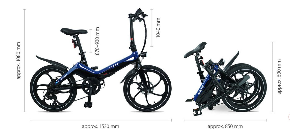 Blaupunkt Fiete 20 Inch Folding E-Bike