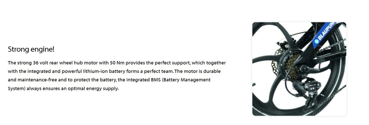 Blaupunkt Fiete 20 Inch Folding E-Bike