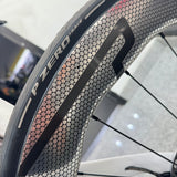 Pinarello Dogma F Dura Ace Di2 Carbon Road Bike with Princeton Wake 6560 - B633 - Crystal White -  54cm
