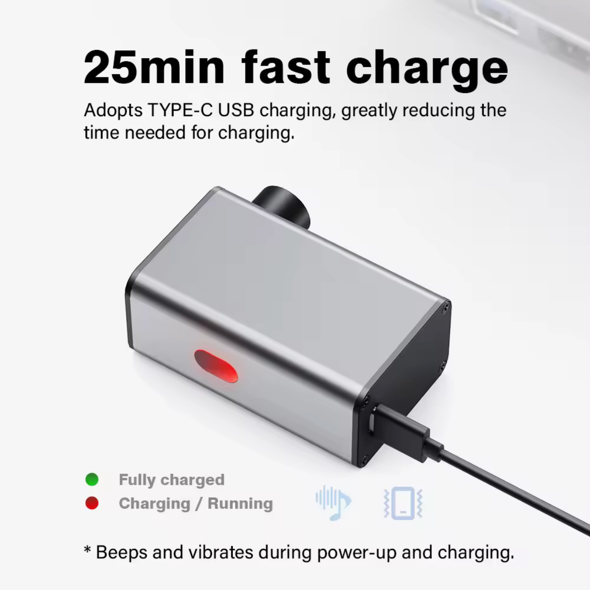 Ultra-Mini 100PSI Rechargeable Portable Electric Bicycle Pump