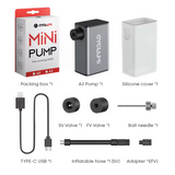 Portable Ultra-Mini 100PSI Rechargeable Electric Bicycle Pump