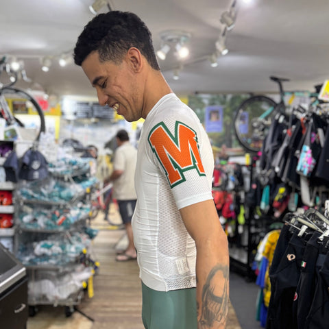 MACK X Hurricanes "SEXY SAGE" Short Sleeve Cycling Jersey