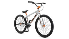 SE Bikes Blocks Flyer 26 BMX Bike - Matte Blue (Recommended Height - 5'3" and Taller)