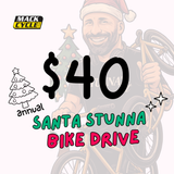 SANTA STUNNA BIKE DONATIONS
