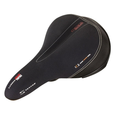 Serfas Dual Density DDM-200 Comfort Bike Saddle with Lycra