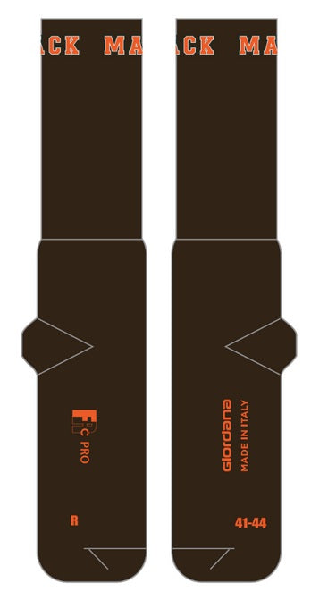 Team Hurricanes x Mack Cycle Giordana FRC-Pro "Hunting Season" Tall Cycling Sock