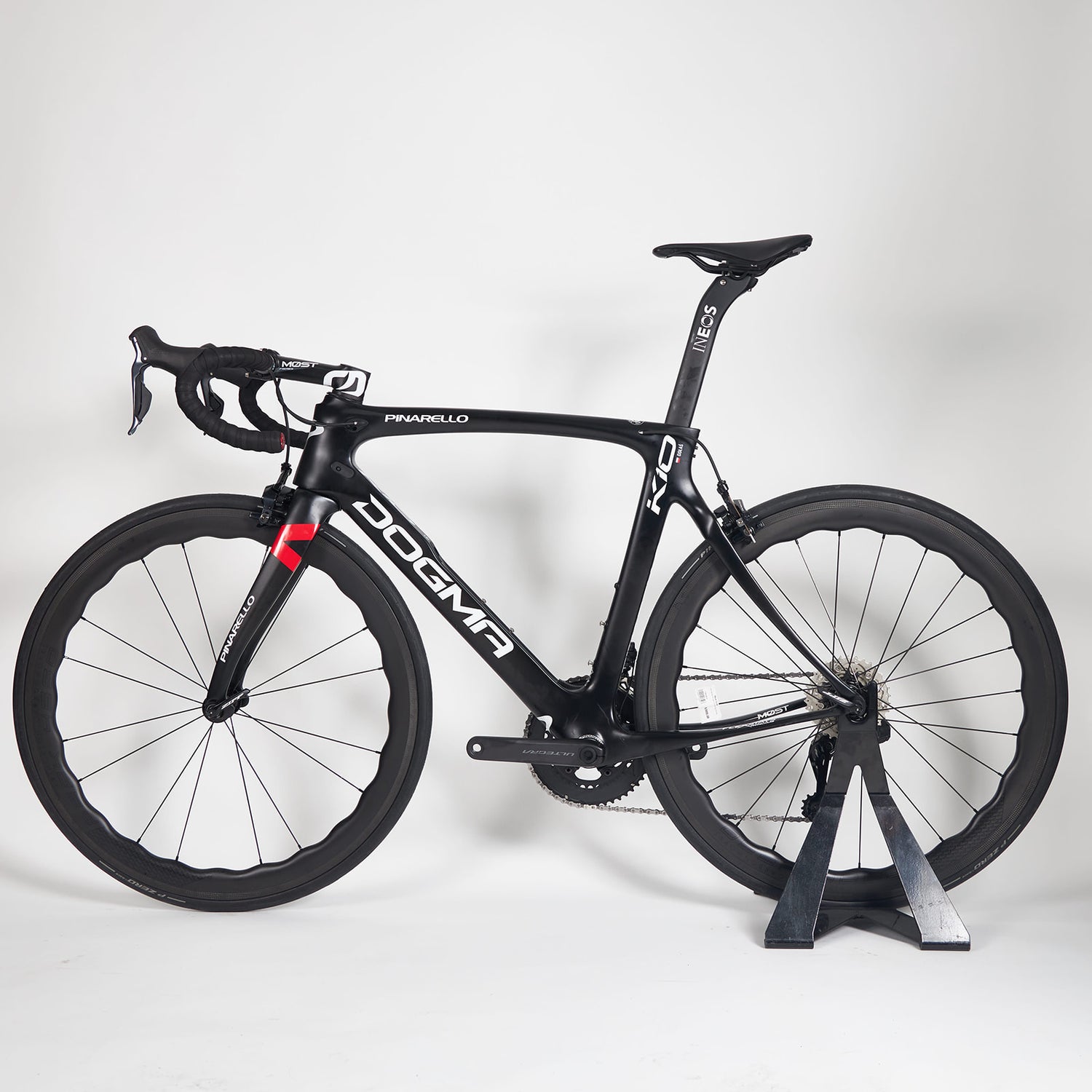 Team Ineos Pinarello Dogma K10 Di2 12-Speed Carbon Road Bike (NO WHEELS) - 54 cm - ridden by Michał Gołaś