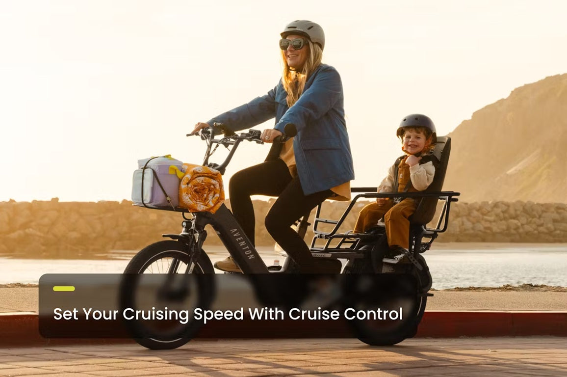 Aventon Abound LR Class 2 Cargo E-Bike