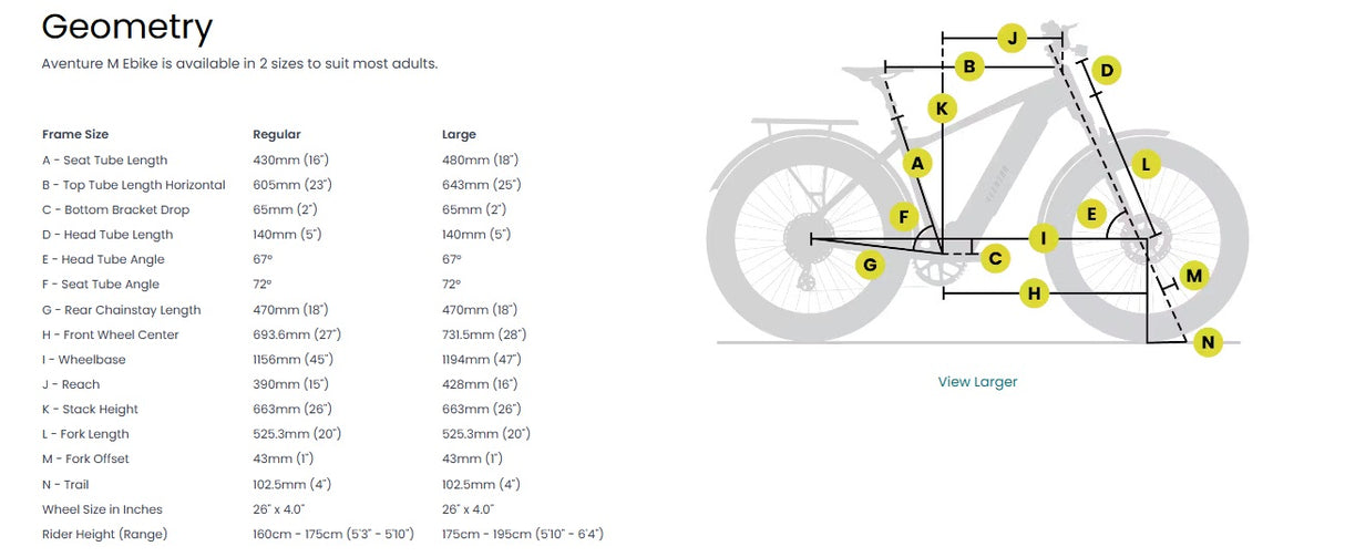 Aventon Aventure M Front Suspension Mountain E-Bike