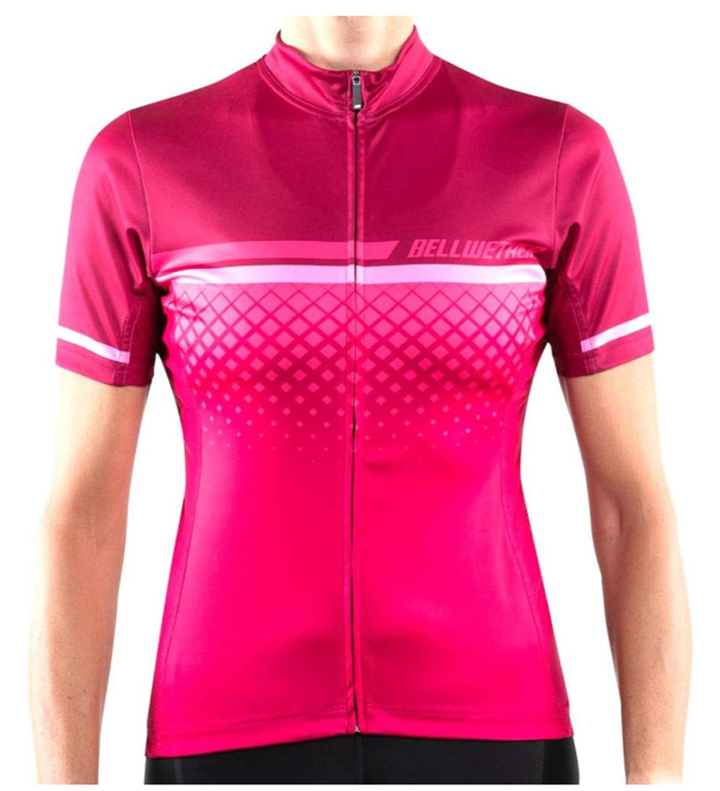 Bellwether Women's Gradient Short Sleeve Full Zipper Cycling Jersey