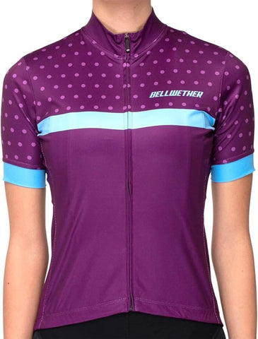 Bellwether Women's Motion Short Sleeve Full Zipper Cycling Jersey