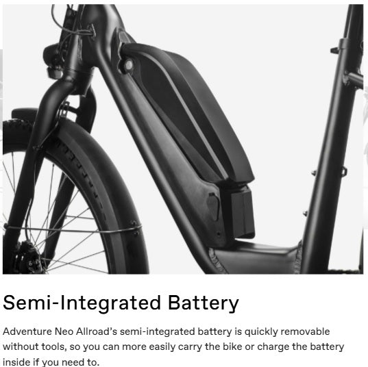 Cannondale Adventure Neo Allroad Class 3 28mph Low Step Active E-Bike