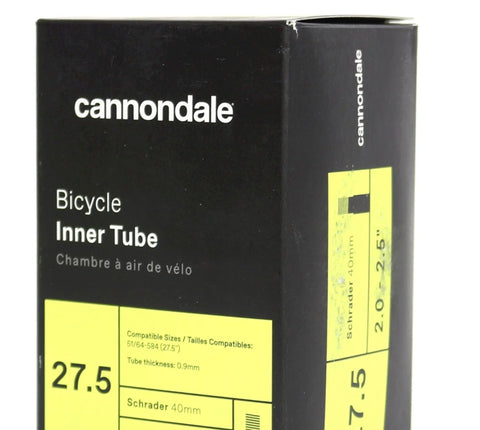 Cannondale Bicycle Tube - 27.5 x 2.0 - 2.5" Schrader Valve