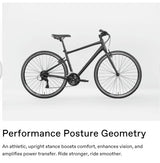 Cannondale Quick 4 Shimano Acera 7 Speed Rim Brake Hybrid Bike