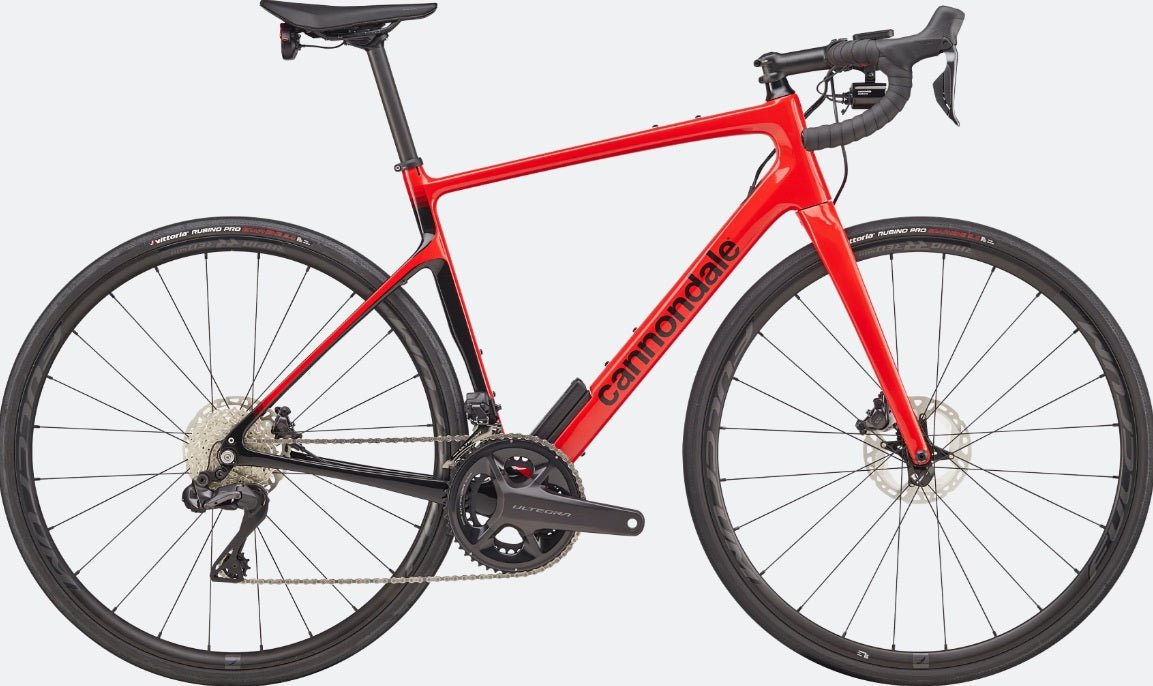 Cannondale Synapse Carbon 2 RLE Di2 Disc Road Bike 48 RallyRed