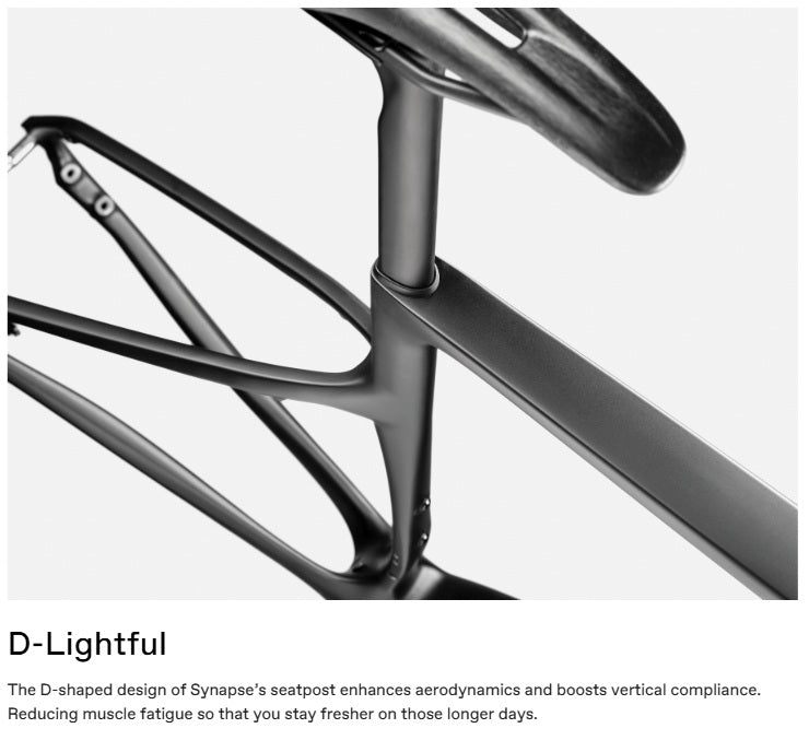 2025 Cannondale Synapse Carbon 3 SmartSense SRAM Rival AXS 12 Speed Disc Road Bike