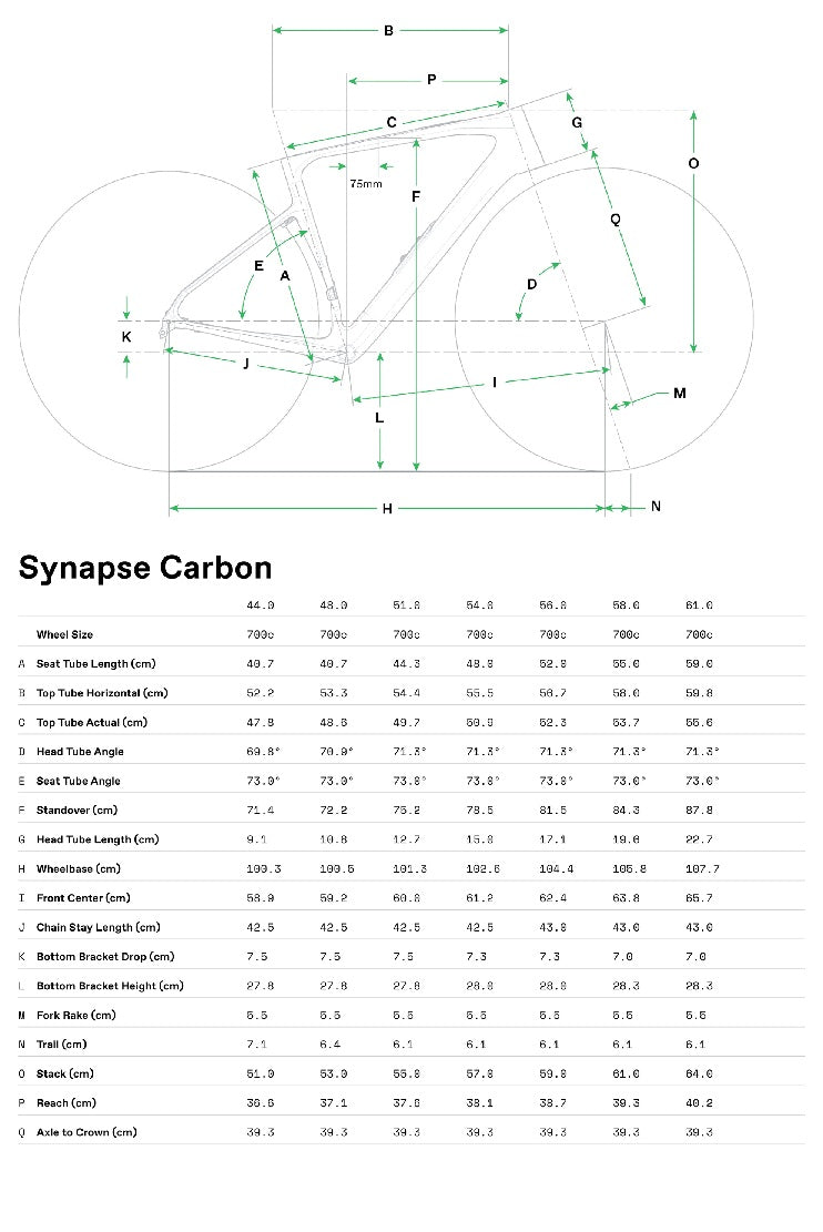 Cannondale Synapse Carbon 4 Shimano 105 Di2 12 Speed Disc Road Bike