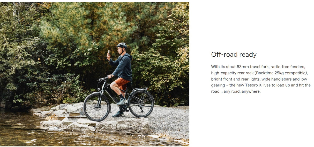 Cannondale Tesoro X 2 Shimano Deore 10 Speed Touring E-Bike