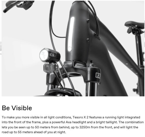 Cannondale Tesoro X 2 Shimano Deore 10 Speed Touring E-Bike