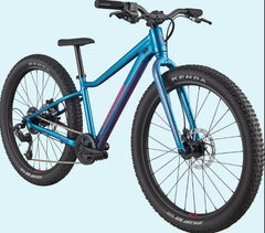 Cannondale Trail Plus 24 Kid's Mountain Bike  (recommended for height 4'1" to 4'6")