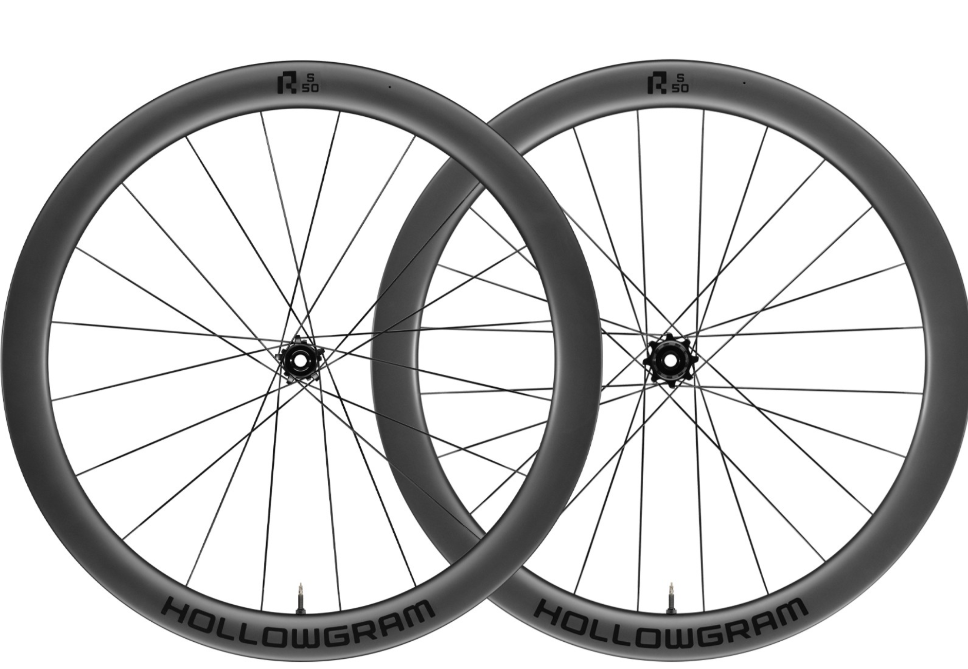 image of a pair of cannondale hollowgram r s 50 carbon wheels for sale at mack cycle available for shimano or sram configurations