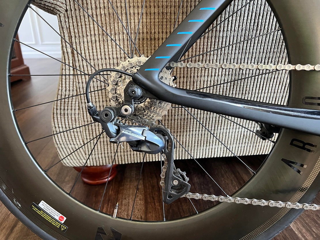 Canyon Speedmax CF8.0 Carbon Rim Brake Ultegra Triathlon Bike - Pre-Owned - Size Large