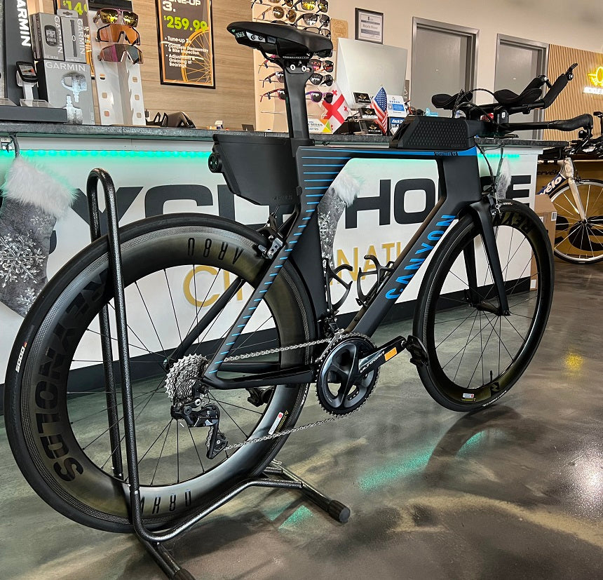Canyon Speedmax CF8.0 Carbon Rim Brake Ultegra Triathlon Bike - Pre-Owned - Size Large