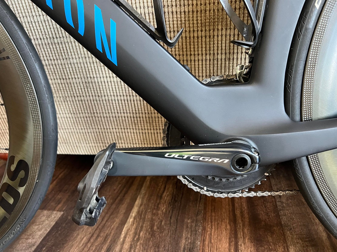 Canyon Speedmax CF8.0 Carbon Rim Brake Ultegra Triathlon Bike - Pre-Owned - Size Large